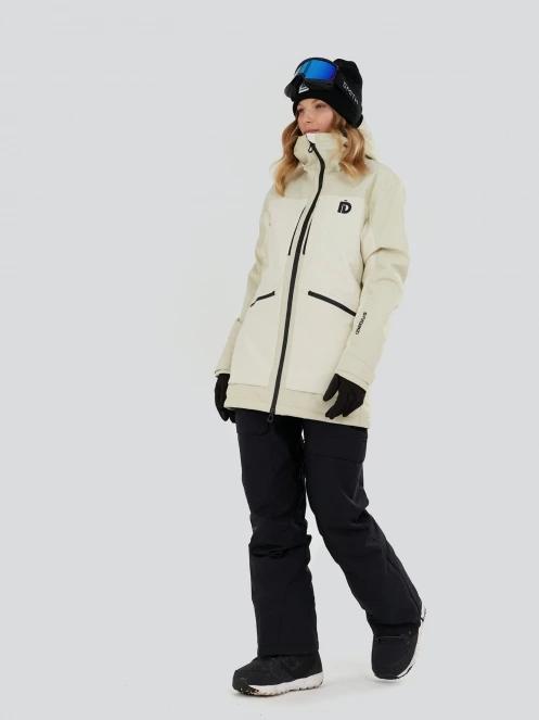 geaca de schi pt. femei Fundango Pemberton ECO Allmountain Jacket alb 2