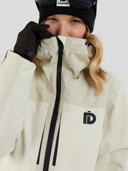 geaca de schi pt. femei Fundango Pemberton ECO Allmountain Jacket alb 7