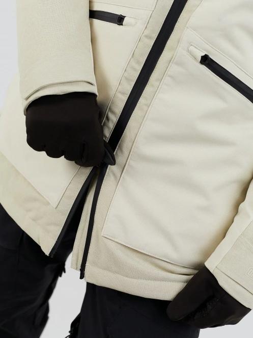geaca de schi pt. femei Fundango Pemberton ECO Allmountain Jacket alb 10