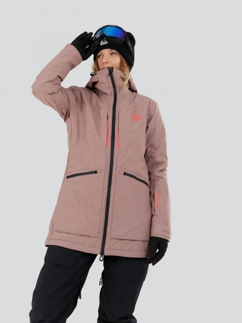 geaca de schi pt. femei Fundango Pemberton ECO Allmountain Jacket roz 2