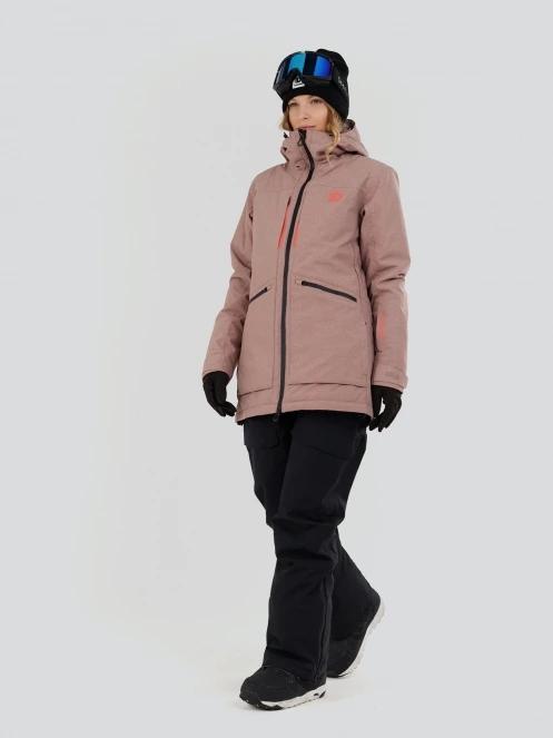 geaca de schi pt. femei Fundango Pemberton ECO Allmountain Jacket roz 4