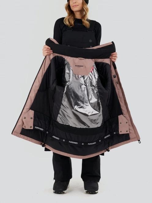 geaca de schi pt. femei Fundango Pemberton ECO Allmountain Jacket roz 5