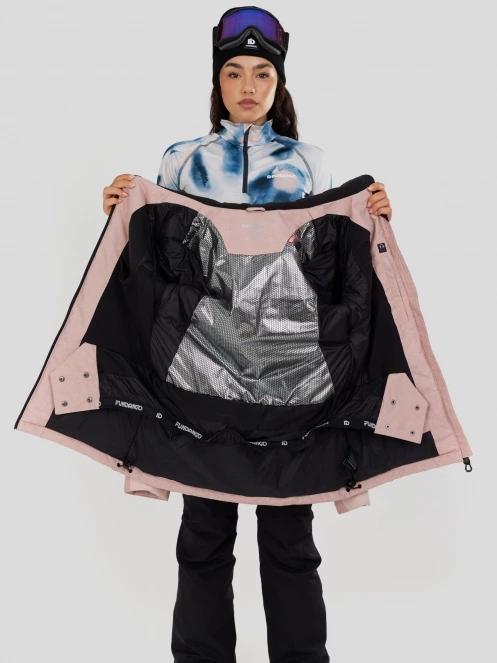 geaca de schi pt. femei Fundango Pemberton ECO Allmountain Jacket roz 5