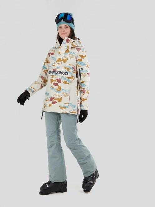 geaca de schi pt. femei Fundango Birch ECO Logo Anorak nisip 4
