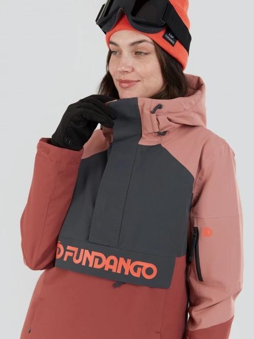 geaca de schi pt. femei Fundango Birch ECO Logo Anorak roz 6