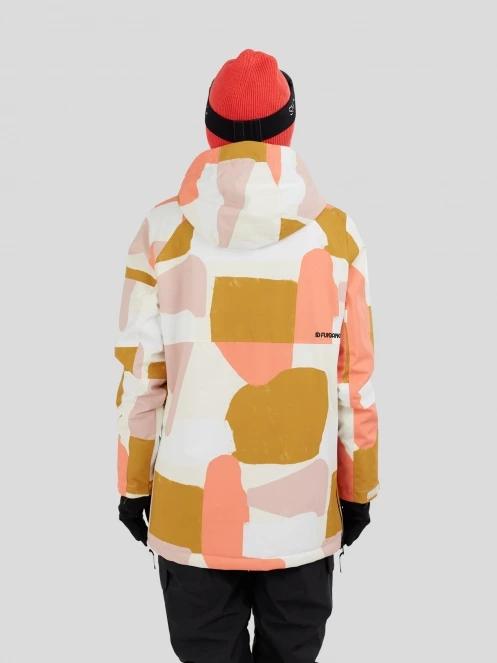 jacheta hanorac pt. femei Fundango Birch ECO Logo Anorak galben 3