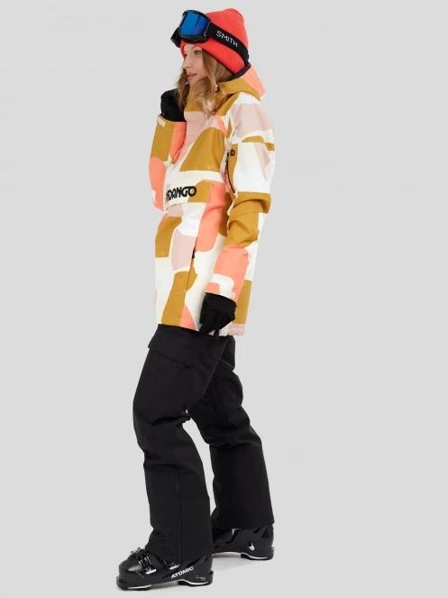 jacheta hanorac pt. femei Fundango Birch ECO Logo Anorak galben 6