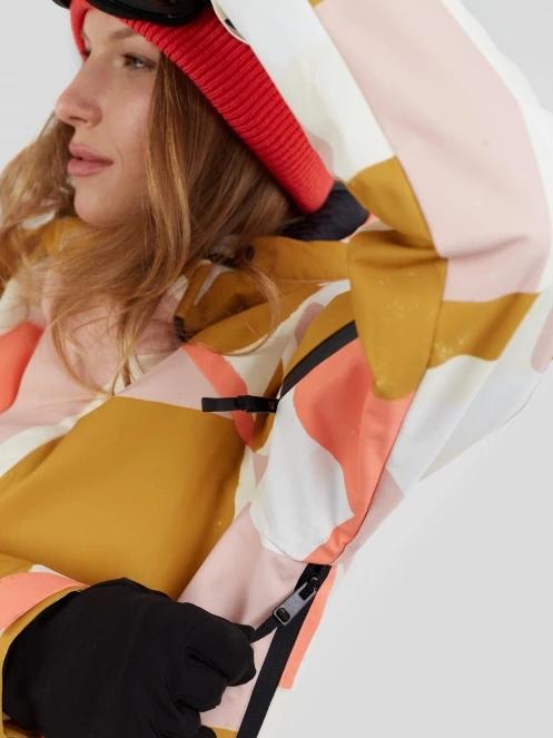 jacheta hanorac pt. femei Fundango Birch ECO Logo Anorak galben 9