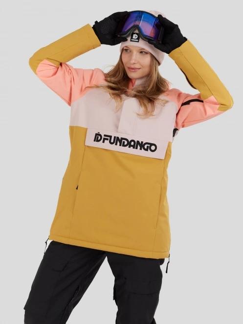jacheta hanorac pt. femei Fundango Birch ECO Logo Anorak roz 6