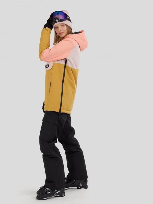 jacheta hanorac pt. femei Fundango Birch ECO Logo Anorak roz 7