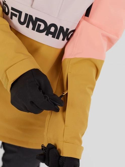 jacheta hanorac pt. femei Fundango Birch ECO Logo Anorak roz 8