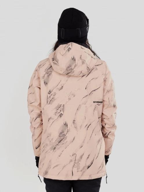 jacheta hanorac pt. femei Fundango Birch ECO Logo Anorak roz 3