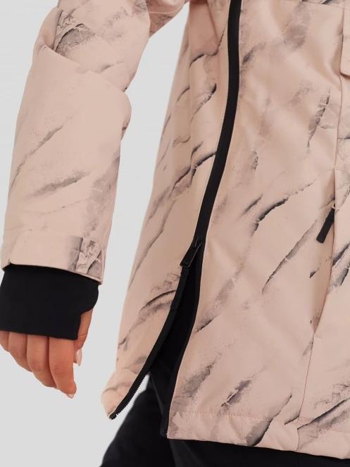 jacheta hanorac pt. femei Fundango Birch ECO Logo Anorak roz 7