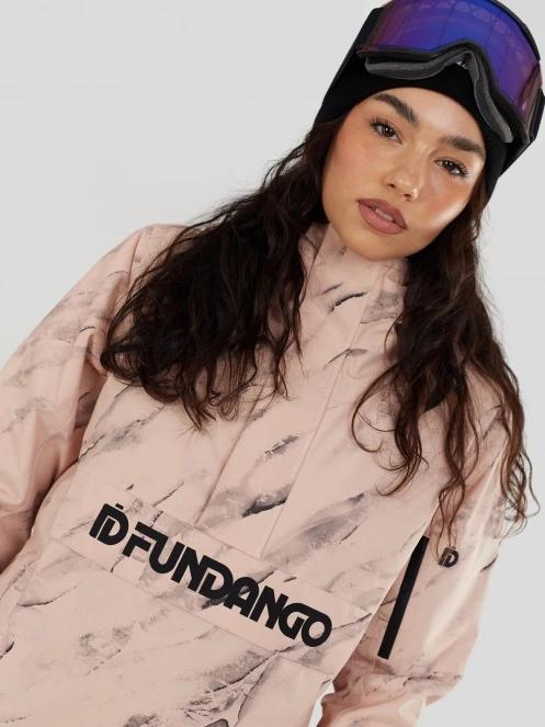 jacheta hanorac pt. femei Fundango Birch ECO Logo Anorak roz 8