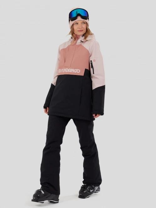 jacheta hanorac pt. femei Fundango Birch ECO Logo Anorak roz 5