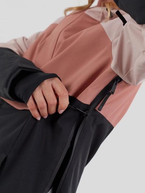 jacheta hanorac pt. femei Fundango Birch ECO Logo Anorak roz 9