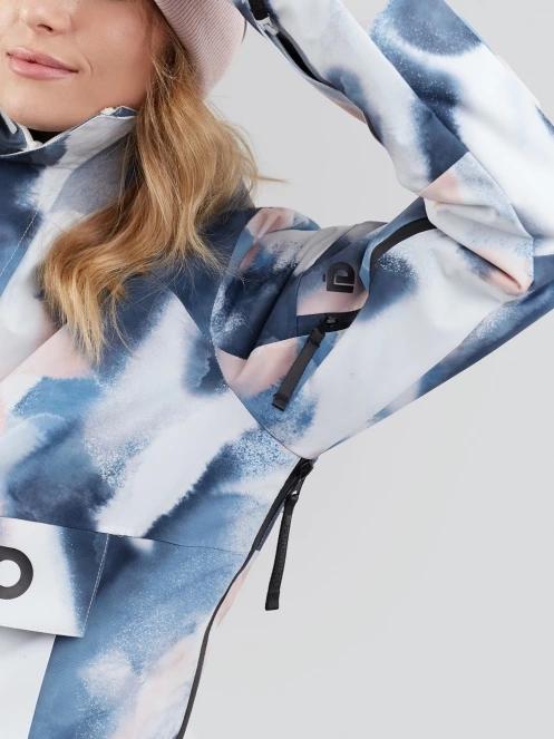 jacheta hanorac pt. femei Fundango Birch ECO Logo Anorak albastru inchis 8