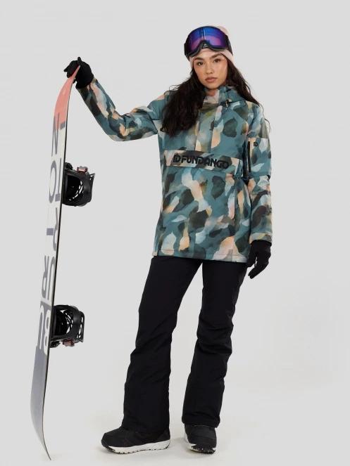 jacheta hanorac pt. femei Fundango Birch ECO Logo Anorak verde 4