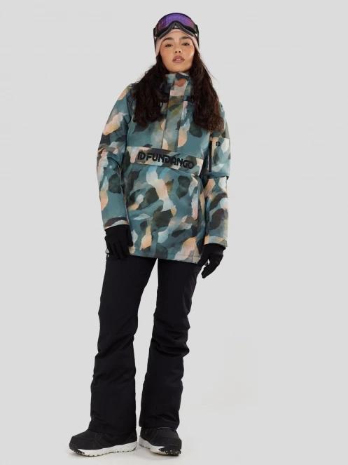 jacheta hanorac pt. femei Fundango Birch ECO Logo Anorak verde 5