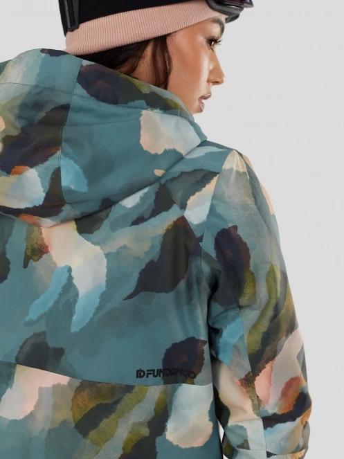 jacheta hanorac pt. femei Fundango Birch ECO Logo Anorak verde 6