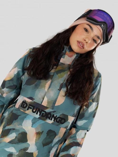 jacheta hanorac pt. femei Fundango Birch ECO Logo Anorak verde 7