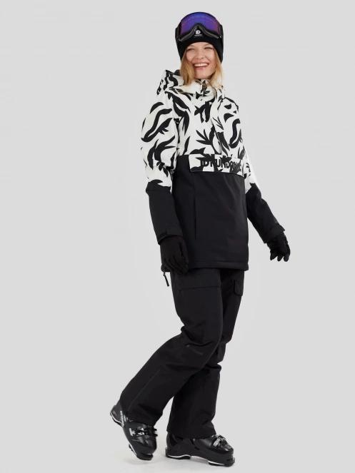 jacheta hanorac pt. femei Fundango Birch ECO Logo Anorak negru 7