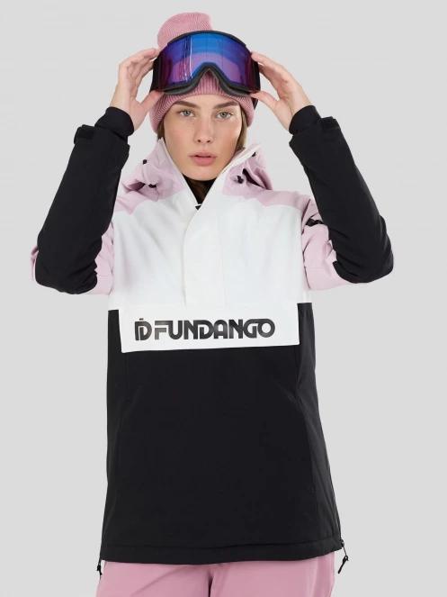 jacheta hanorac pt. femei Fundango Birch ECO Logo Anorak violet 6