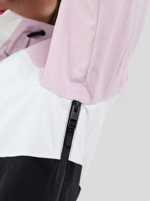 jacheta hanorac pt. femei Fundango Birch ECO Logo Anorak violet 7