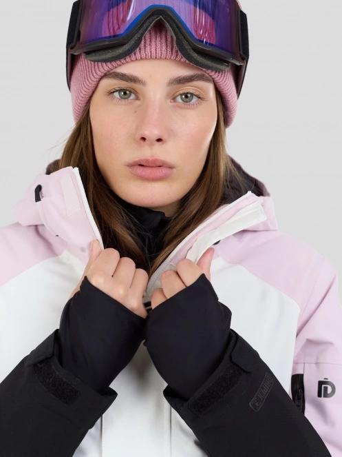 jacheta hanorac pt. femei Fundango Birch ECO Logo Anorak violet 9