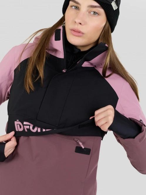jacheta hanorac pt. femei Fundango Birch ECO Logo Anorak roz 8