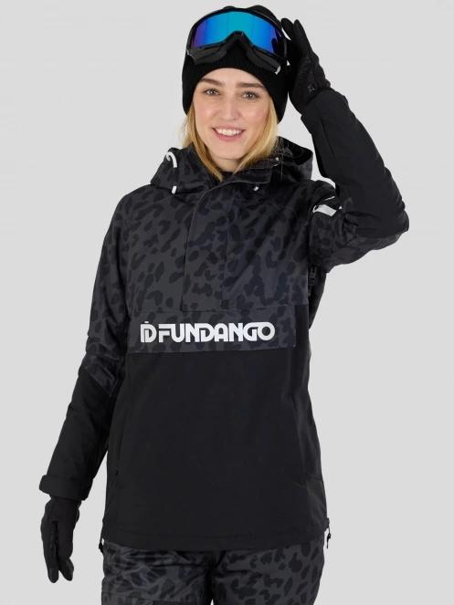 jacheta hanorac pt. femei Fundango Birch ECO Logo Anorak gri 5