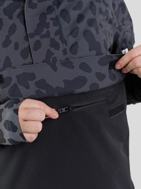 jacheta hanorac pt. femei Fundango Birch ECO Logo Anorak gri 8