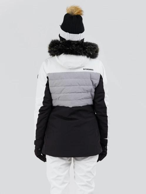 geaca de schi pt. femei Fundango Salina Padded Jacket alb 3