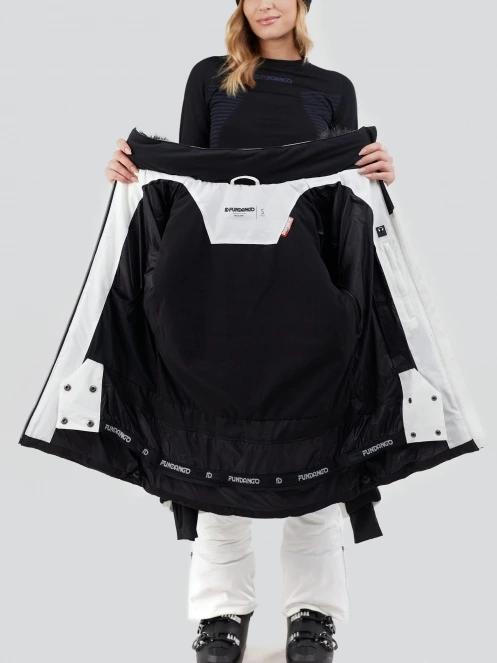 geaca de schi pt. femei Fundango Salina Padded Jacket alb 5
