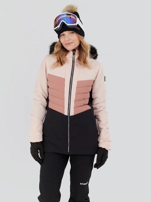 geaca de schi pt. femei Fundango Salina Padded Jacket roz 2