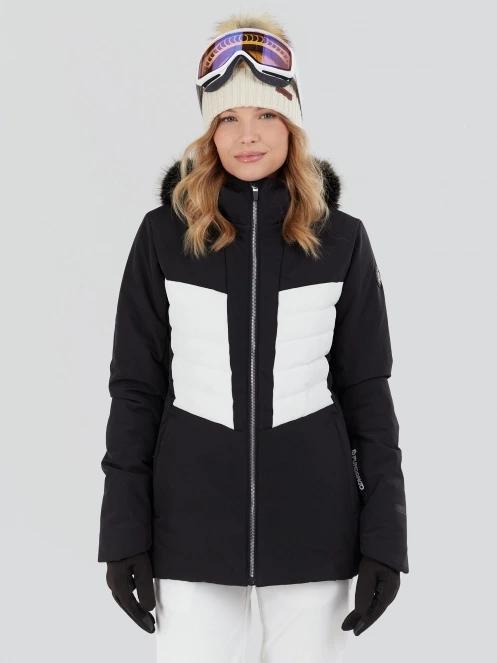 geaca de schi matlasata pt. femei Fundango Salina Padded Jacket negru 2