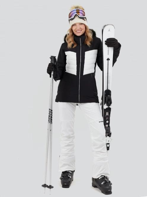 geaca de schi matlasata pt. femei Fundango Salina Padded Jacket negru 4