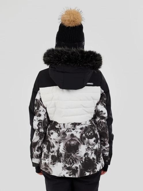 geaca de schi matlasata pt. femei Fundango Salina Padded Jacket alb 3