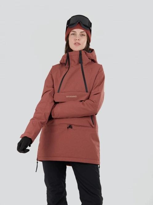 geaca de schi pt. femei Fundango Hooper ECO Anorak roz 2