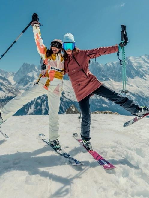 geaca de schi pt. femei Fundango Hooper ECO Anorak roz 9