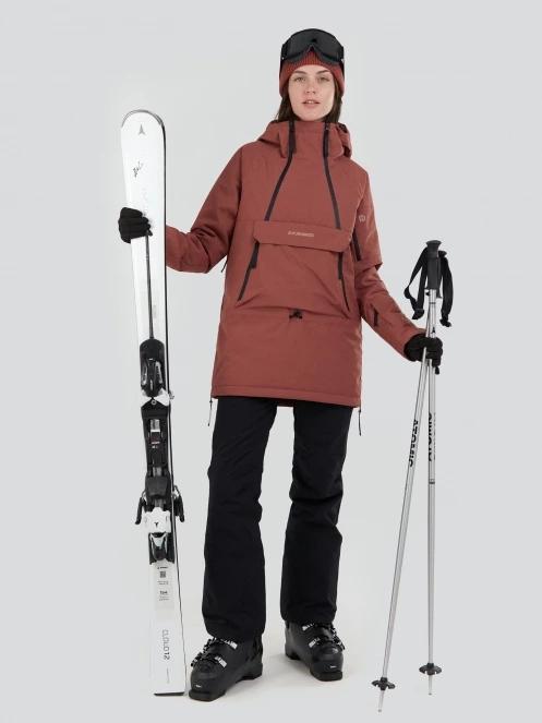 geaca de schi pt. femei Fundango Hooper ECO Anorak roz 4