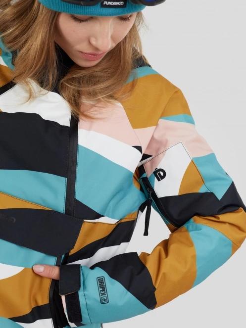 jacheta hanorac pt. femei Fundango Hooper ECO Anorak galben 7