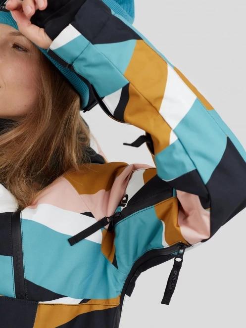 jacheta hanorac pt. femei Fundango Hooper ECO Anorak galben 8