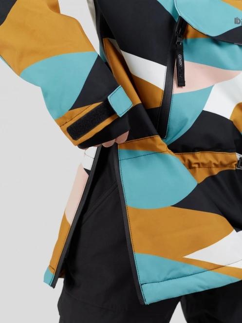 jacheta hanorac pt. femei Fundango Hooper ECO Anorak galben 9