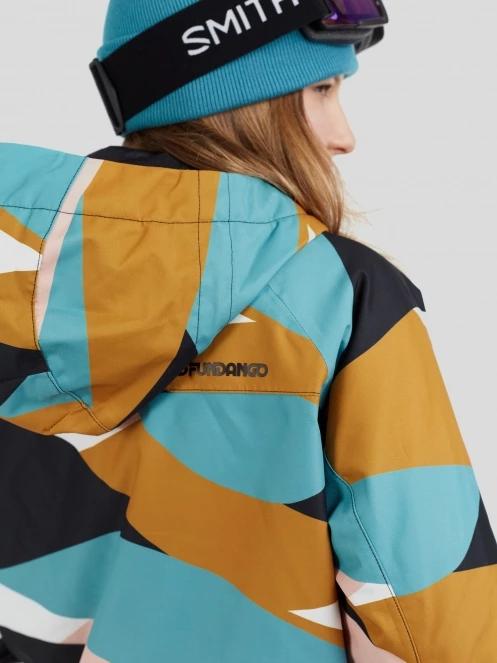 jacheta hanorac pt. femei Fundango Hooper ECO Anorak galben 10