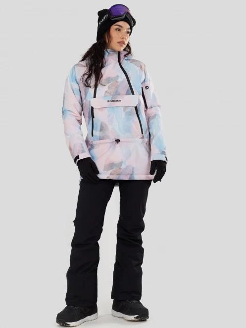 jacheta hanorac pt. femei Fundango Hooper ECO Anorak roz 5