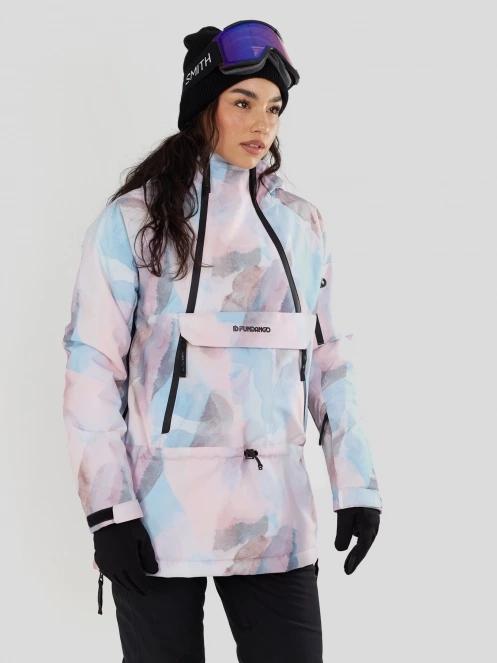 jacheta hanorac pt. femei Fundango Hooper ECO Anorak roz 7