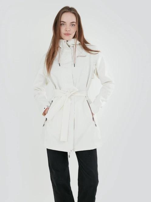 haine de ploaie pt. femei Fundango Regina II Waterproof Trench Jacket nisip 2
