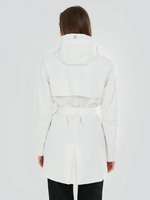haine de ploaie pt. femei Fundango Regina II Waterproof Trench Jacket nisip 3