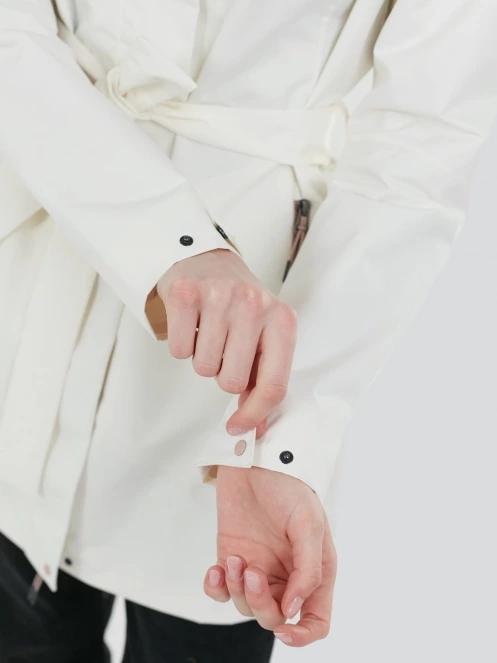 haine de ploaie pt. femei Fundango Regina II Waterproof Trench Jacket nisip 7